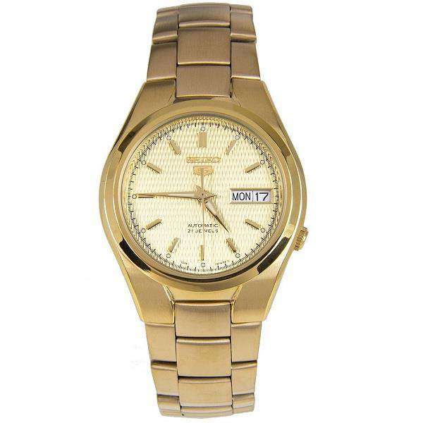 Seiko gold watch on sale automatic