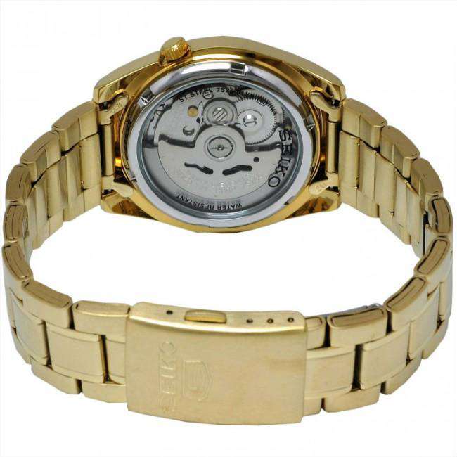 SEIKO SNKK84K1 Automatic Gold Stainless Steel Watch for Men-Watch Portal Philippines