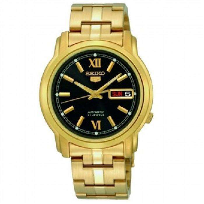 SEIKO SNKK86K1 Automatic Gold Plated Stainless Steel Watch