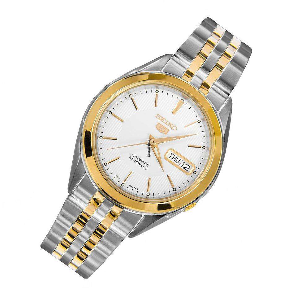 Seiko two discount tone solar watch