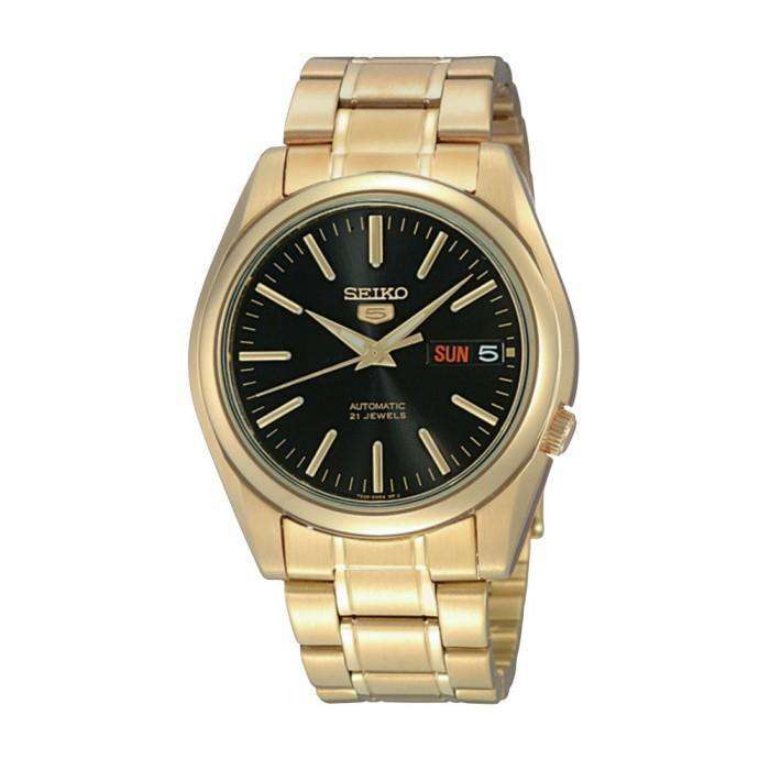 SEIKO SNKL50K1 Automatic Gold Plated Stainless Steel Watch for Men-Watch Portal Philippines