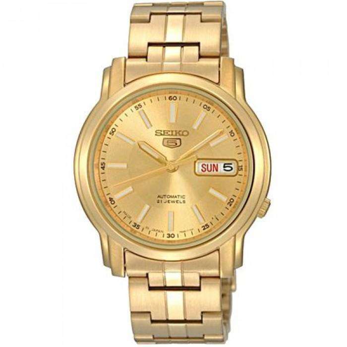 Seiko snk sale gold