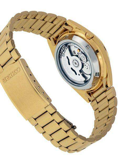 SEIKO SNXS80K Automatic Gold Stainless Steel Watch for Men