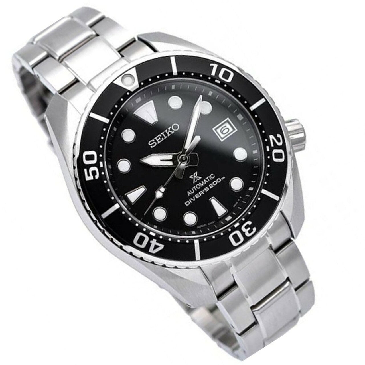 Seiko prospex black discount sumo automatic diver spb101j1