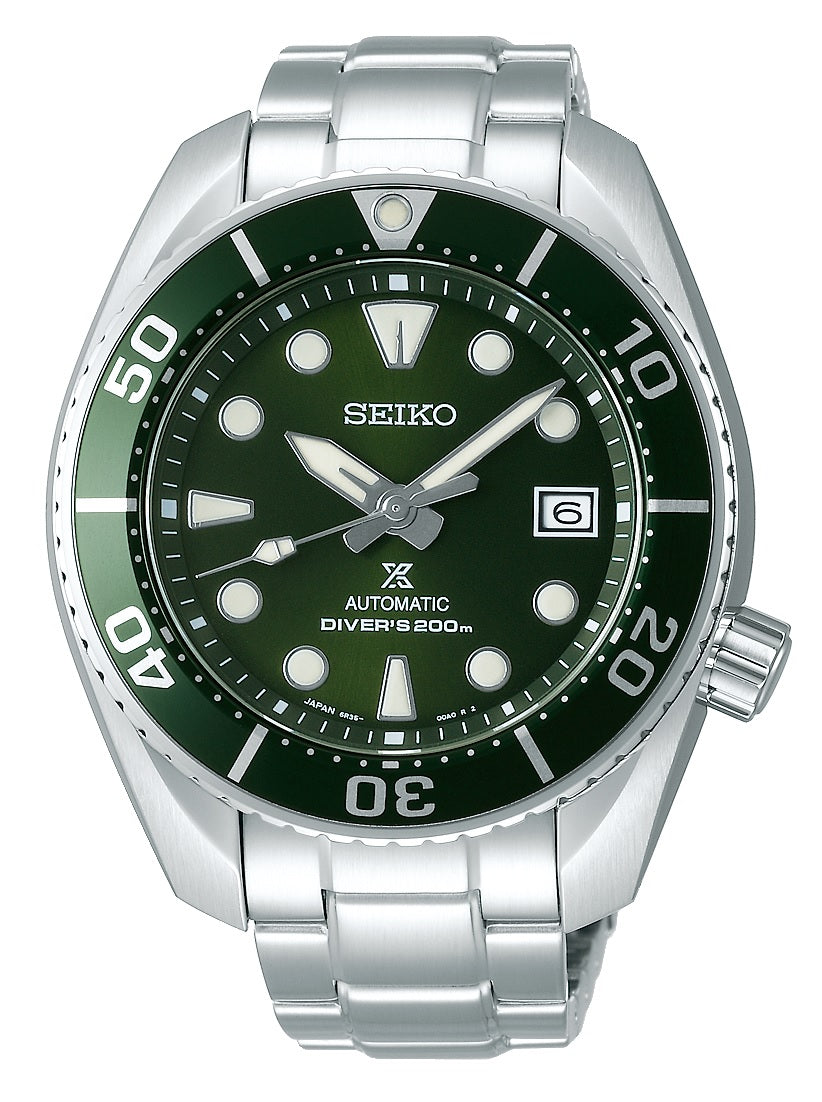 Seiko sumo green on sale 2018