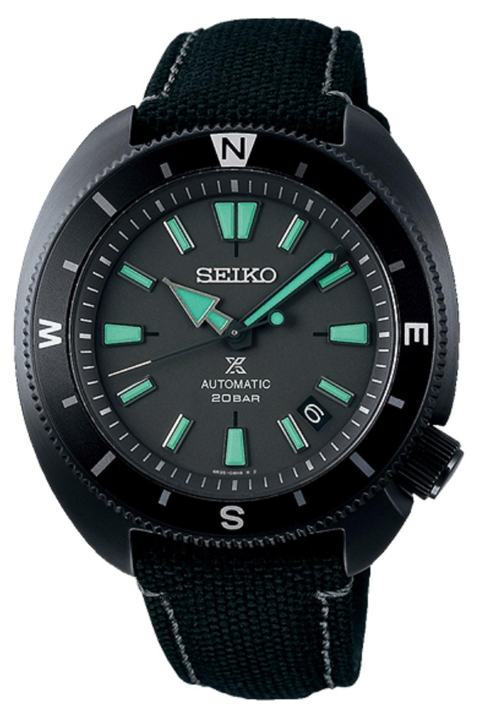 Seiko turtle black outlet edition