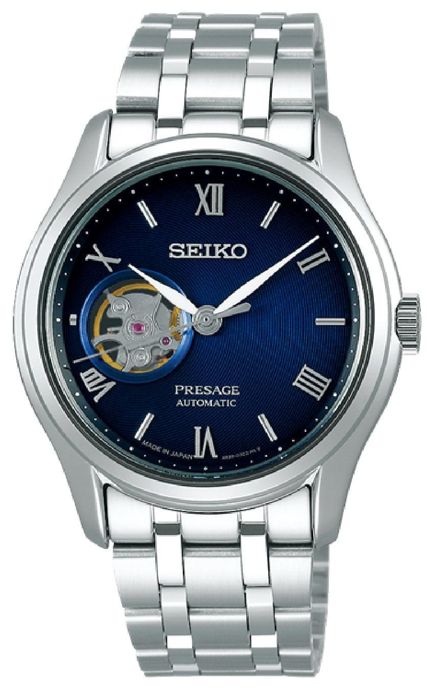 Seiko SSA411J1 Presage Open Heart Automatic Watch Men