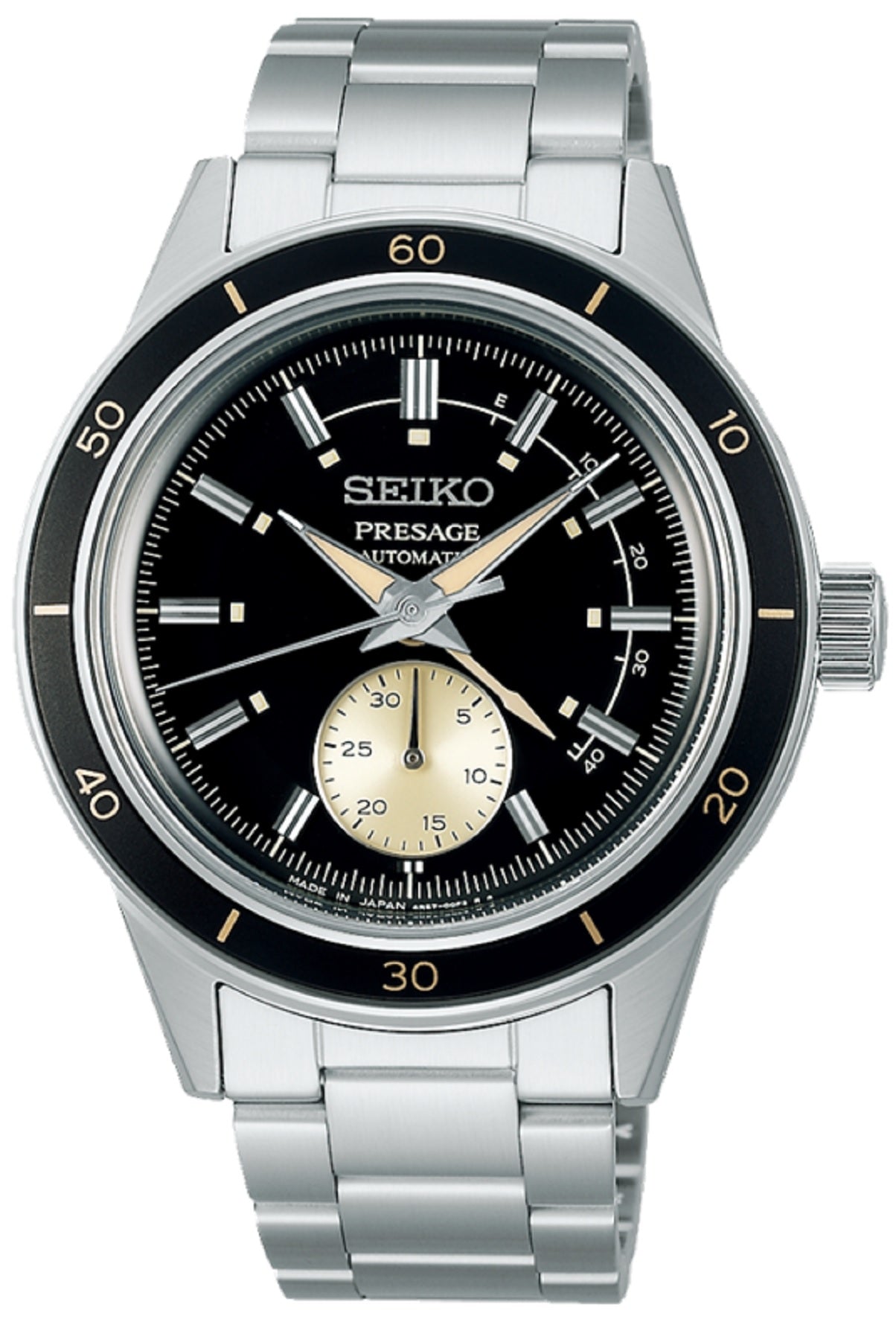 Seiko presage outlet silver