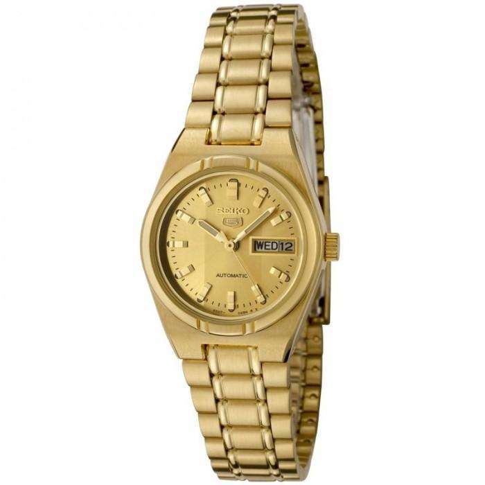 SEIKO SYM600K Automatic Gold Plated Stainless Steel Watch