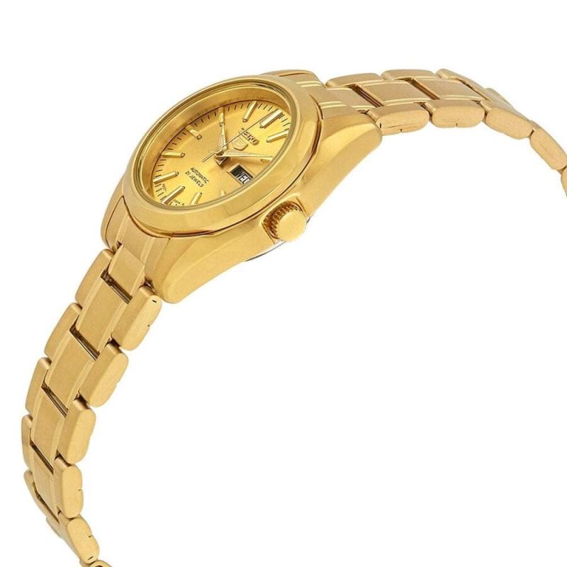 SEIKO SYMK20K1 Automatic Gold Stainless Steel Watch for