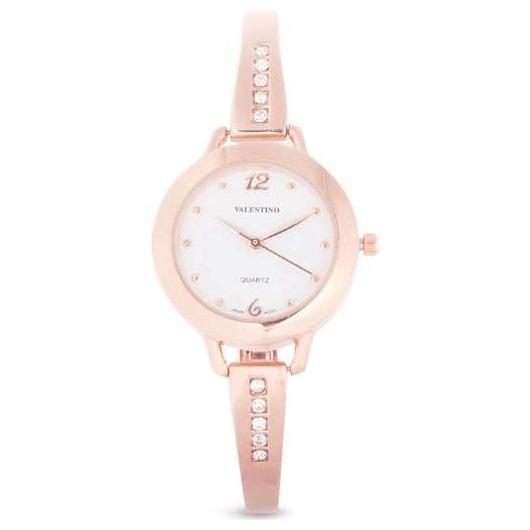 Valentino 20121981-MOP DIAL ROSE GOLD FASHION METAL - ALLOY Watch For Women-Watch Portal Philippines