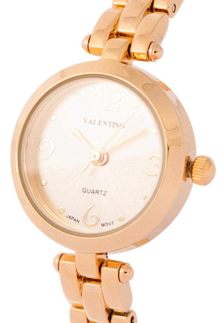 Valentino 20122206-GOLD DIAL Alloy Strap Analog Watch for Women-Watch Portal Philippines