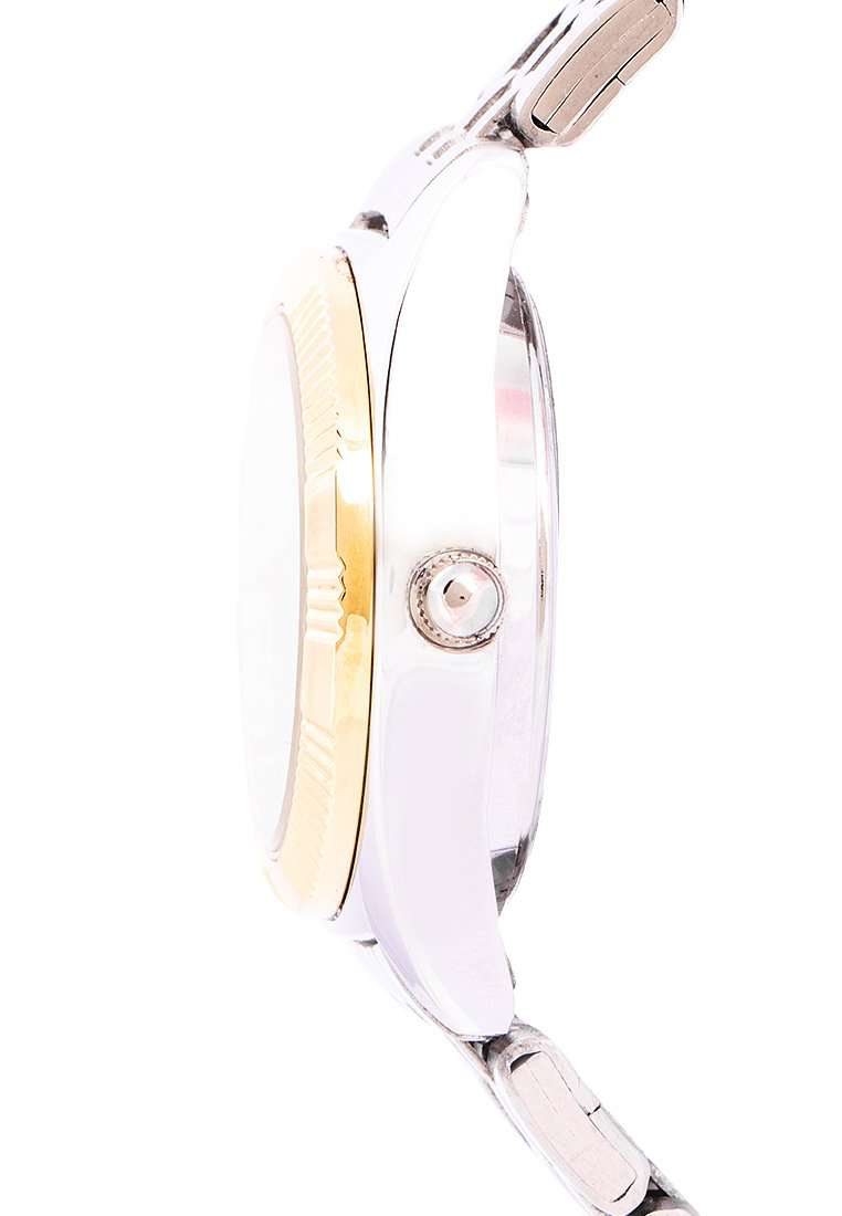 Valentino 20122250-GOLD DIAL Silver Watch for Women-Watch Portal Philippines