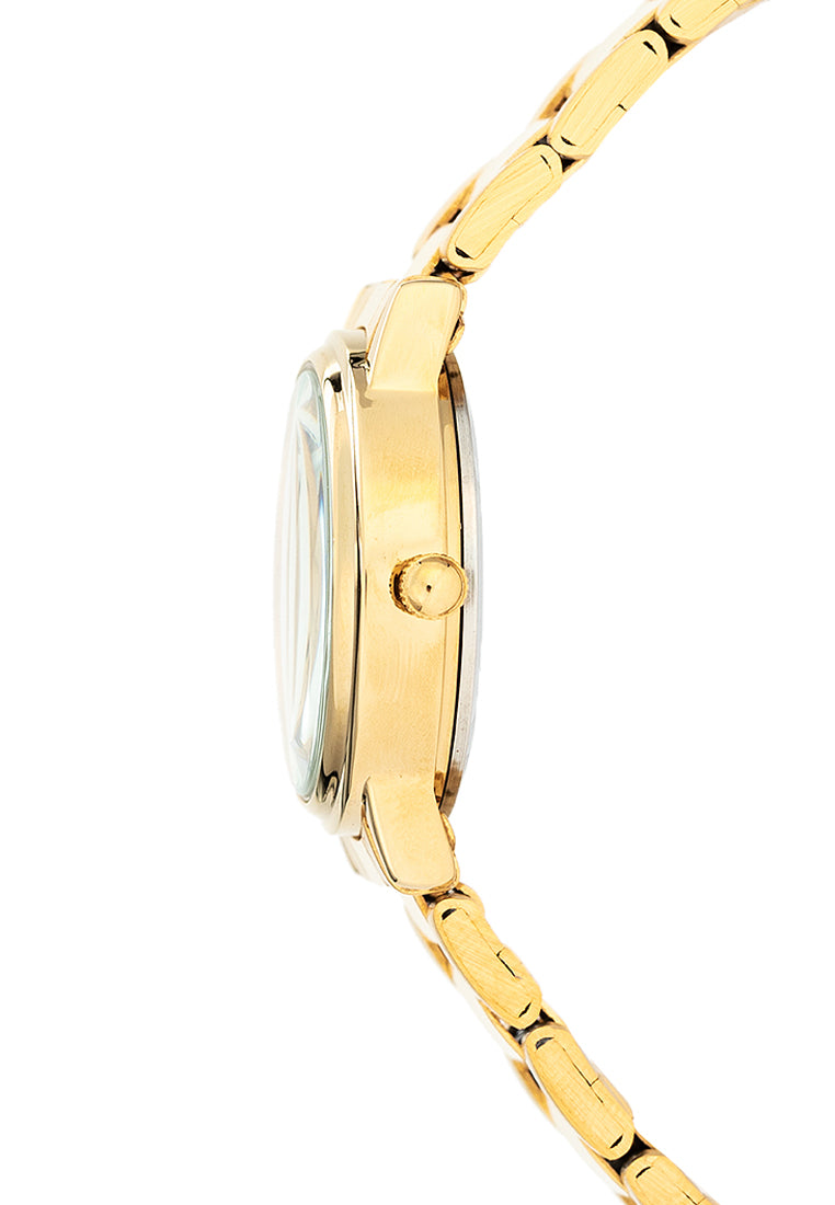 Valentino 20122387-GOLD DIAL Stainless Steel Strap Analog Watch for Women-Watch Portal Philippines