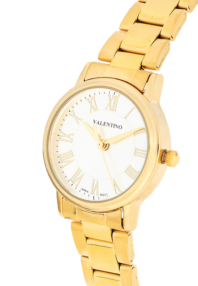 Valentino 20122387-SILVER DIAL Stainless Steel Strap Analog Watch for Women-Watch Portal Philippines