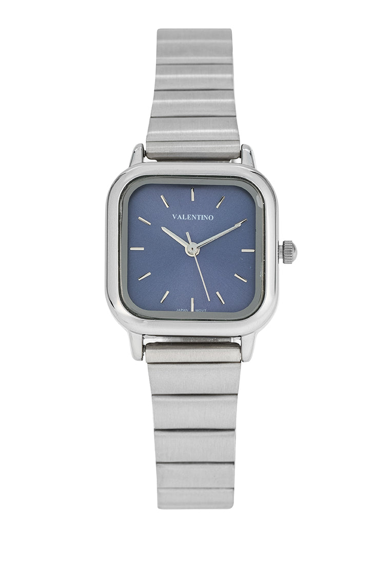 Valentino 20122391-BLUE DIAL Stainless Steel Strap Analog Watch for Women-Watch Portal Philippines