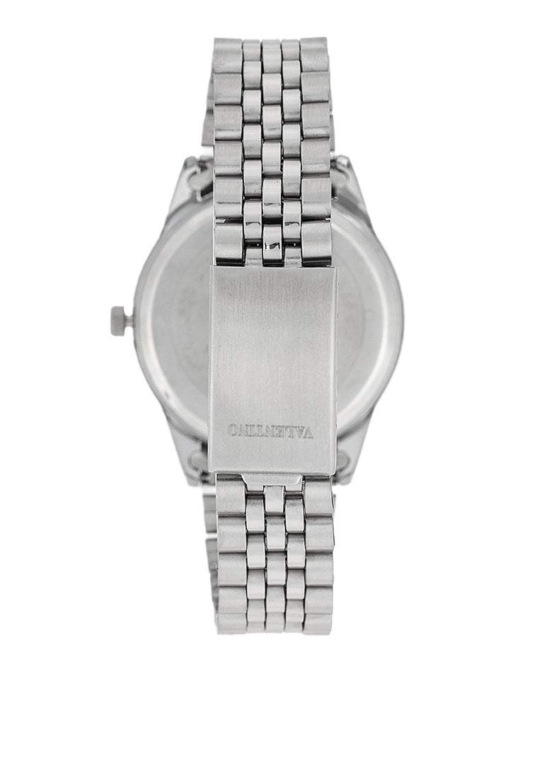 Valentino 20122393-SILVER DIAL Stainless Steel Strap Analog Watch for Men-Watch Portal Philippines