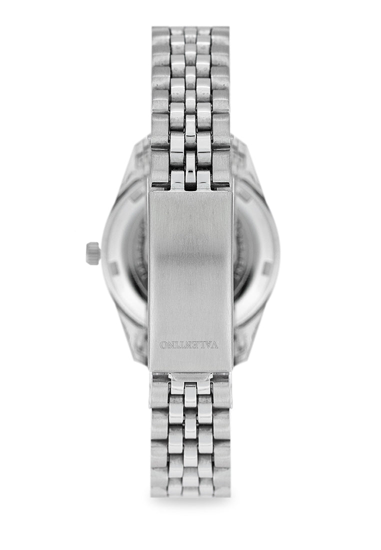 Valentino 20122405-SILVER DIAL Stainless Steel Strap Analog Watch for Women-Watch Portal Philippines