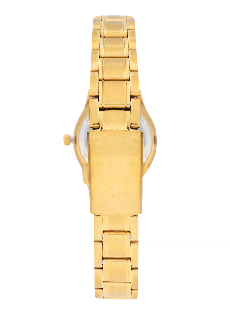 Valentino 20122423-GOLD - SILVER DIAL Stainless Steel Strap Analog Watch for Women-Watch Portal Philippines