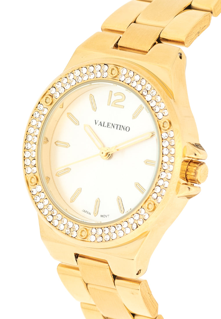 Valentino 20122433-SILVER DIAL Stainless Steel Strap Analog Watch for Women-Watch Portal Philippines