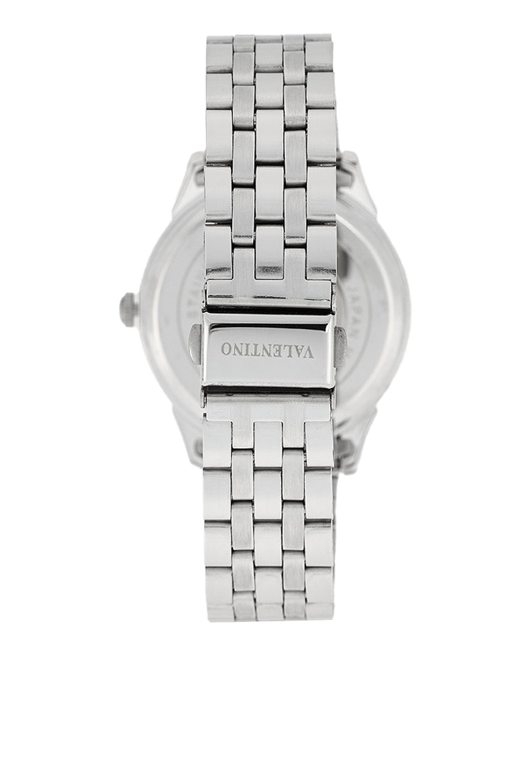 Valentino 20122441-WHITE DIAL Stainless Steel Strap Analog Watch for Men-Watch Portal Philippines