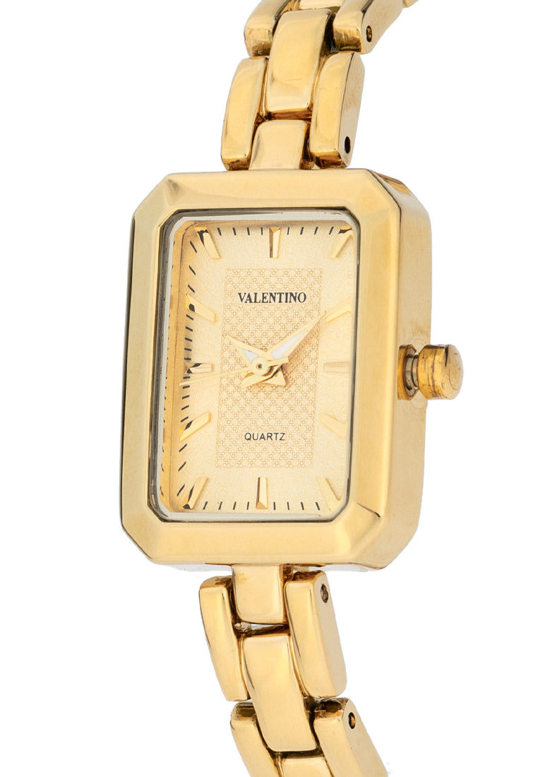 Valentino 20122443-GOLD DIAL Alloy Strap Analog Watch for Women-Watch Portal Philippines