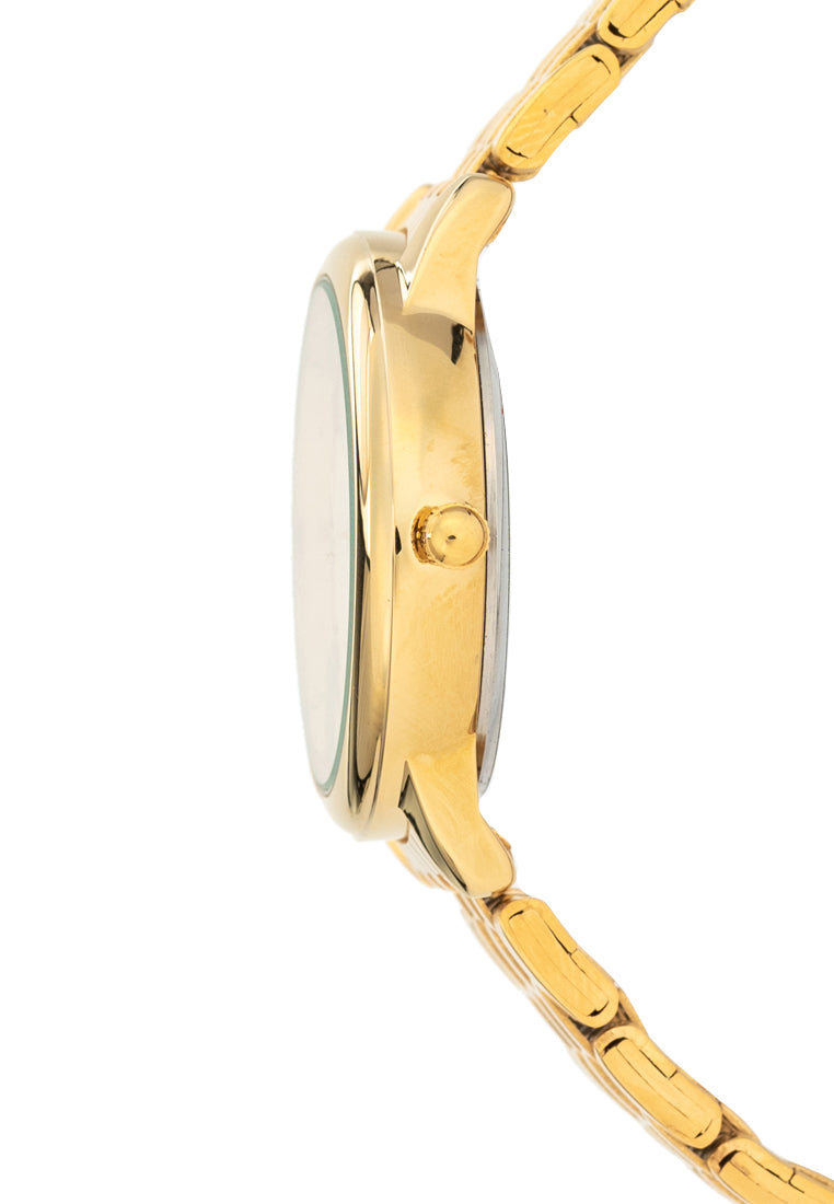 Valentino 20122445-GOLD DIAL Stainless Steel Strap Analog Watch for Women-Watch Portal Philippines