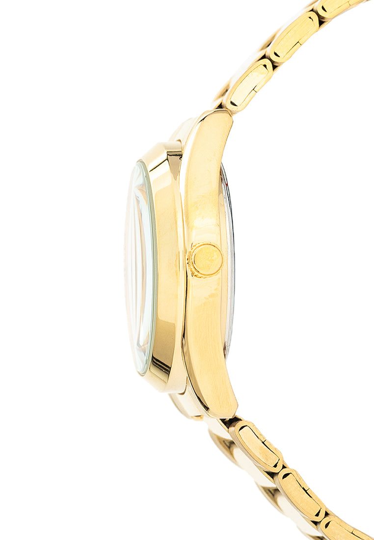 Valentino 20122455-GOLD DIAL Stainless Steel Strap Analog Watch for Women-Watch Portal Philippines