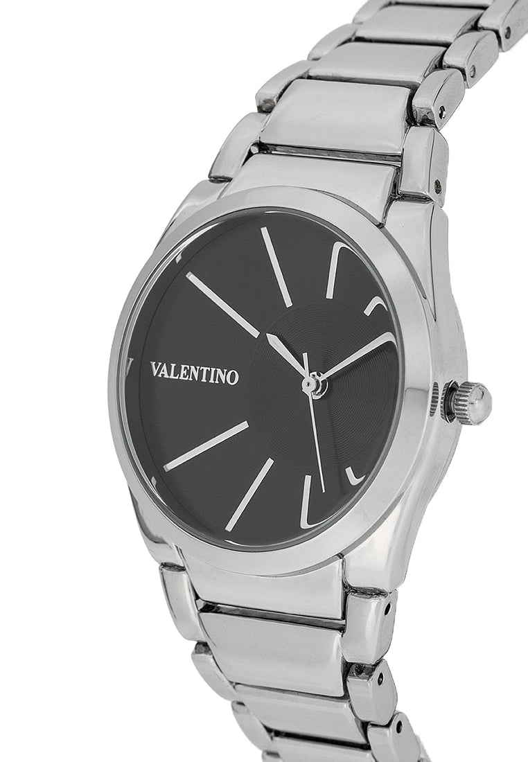 Valentino 20122462-BLACK DIAL Alloy Strap Analog Watch for Women-Watch Portal Philippines