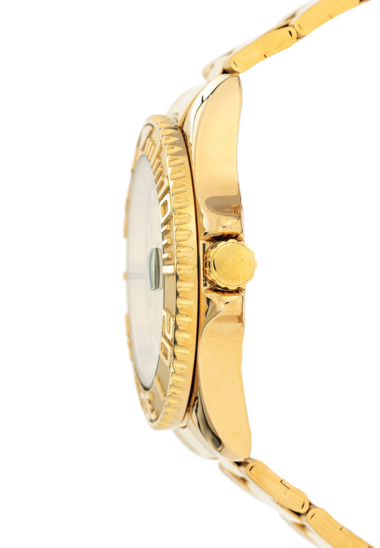 Valentino 20122463-GOLD DIAL Stainless Steel Strap Analog Watch for Men-Watch Portal Philippines