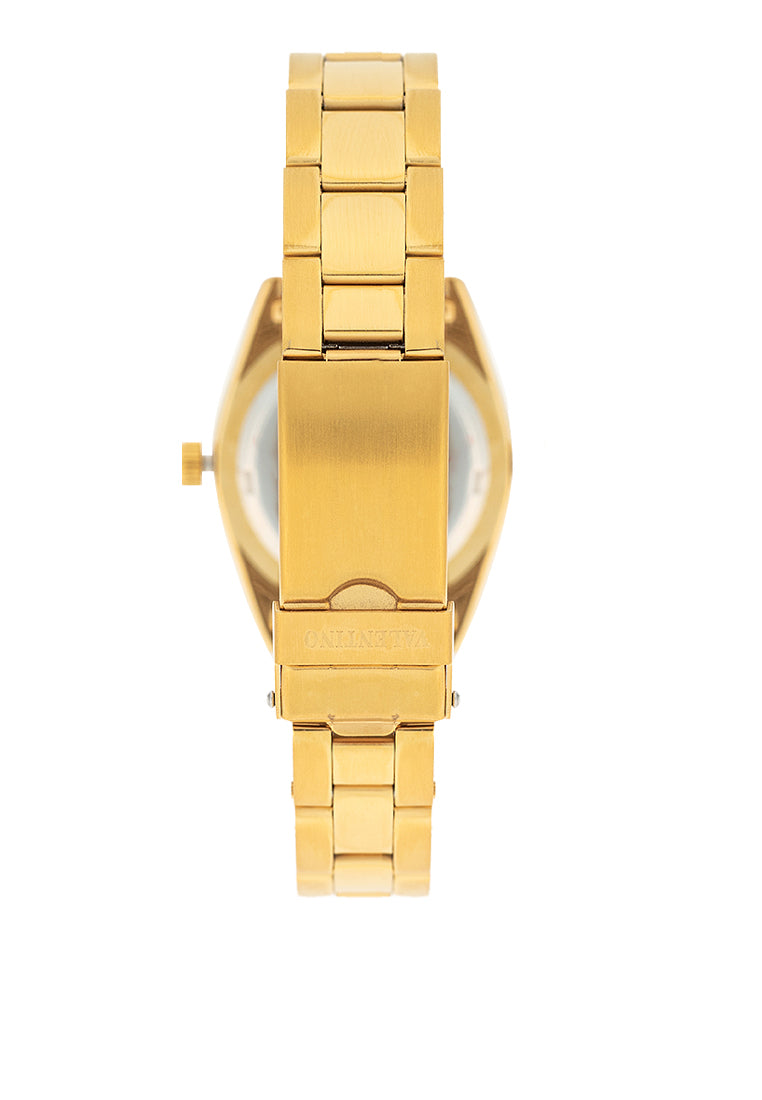 Valentino 20122467-GOLD - GOLD DIAL Stainless Steel Strap Analog Watch for Women-Watch Portal Philippines